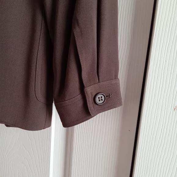 Jones New York Country Jacket, size 10, Brown - Picture 3 of 4